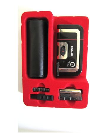 Optimus 50015 Rechargeable Pocket Palm Shaver - Compact & Portable Black Shaver for Easy Grooming | International Shipping Available - Buy Online on GoSupps.com