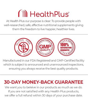 Health Plus Herbal Detox+ 10-Day Cleanse | 40 Capsules | 20 Servings - Buy Online on GoSupps.com