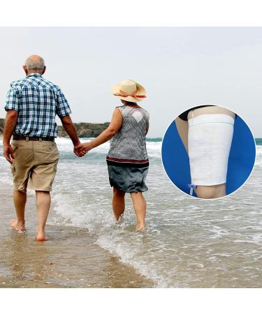 Catheter Leg Bag Holder | Fabric Urine Sleeve & Foley Bag Cover | Unisex Large | International Shipping - Buy Online on GoSupps.com