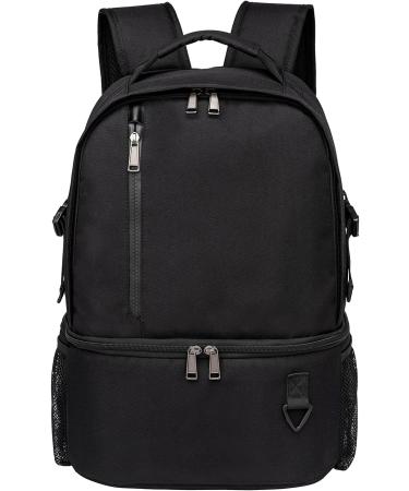 TUGUAN Insulated Cooler Backpack 38/42 Cans Double Deck Leakproof Lightweight - Black Beach Picnic Lunch Bag - Buy Online on GoSupps.com