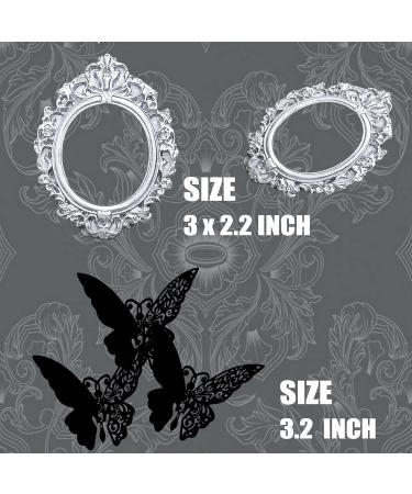 Gothic Rose Skull Cake Topper Till Death Do Us Part Cake Topper Black Butterfly Cake Topper Gothic Wedding Party Decoration Black Rose Cake Decoration - Buy Online on GoSupps.com