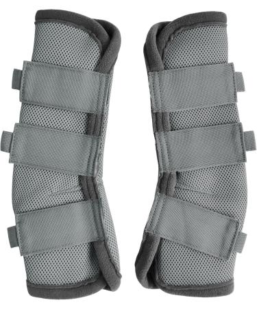 Buy Fly Boots for Horses | Ultimate Leg Wraps for Maximum Fly Protection | Set of 4 Grey (Full Size) - Buy Online on GoSupps.com