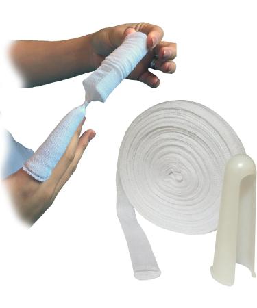 Steroplast Sterogauze Tubular Finger Dressing Bandage 1.5cm x 10m with Applicator - Small Adult Size - Buy Online on GoSupps.com