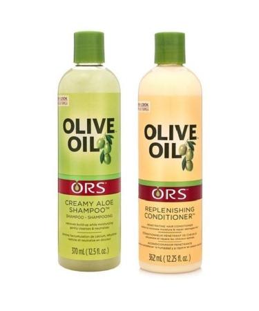 ORS Olive Oil Creamy Aloe Shampoo and Replenishing Conditioner