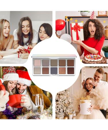 Eyeshadow Palette 10Color Blendable Beauty CosmeticsTravel Makeup Palettefor Women Wife Girlfriend Mom BD401 - Buy Online on GoSupps.com