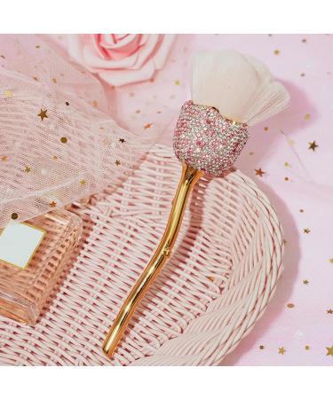 Powder Brush Makeup Brush and Foundation Brush Cheek Blush Brush Foundation Brush Soft Fiber Bristles Face Contour Cosmetic Brush Precise Application pink - Buy Online on GoSupps.com