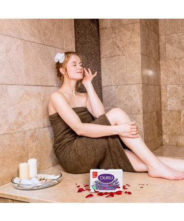 Duru Pure & Natural Lavender Bar Soap 24.69 oz - Gentle Cleansing & Relaxing Scent - Buy Online on GoSupps.com
