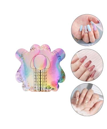 100pcs Acrylic Nail Forms Stiletto Extension Self-Adhesive Paper Sticker Molds for Poly Gel & Acrylic Powder - Sculpting Guide Included - Buy Online on GoSupps.com