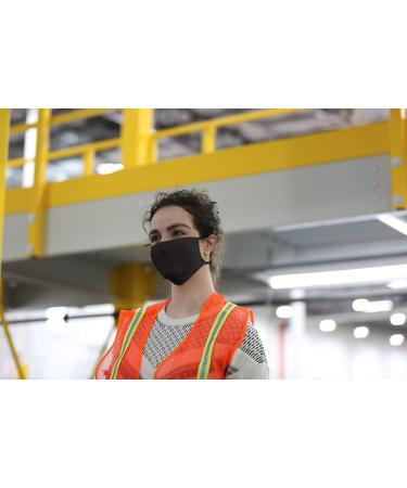 Pack of 50 Black Reusable Cotton Face Masks - Eco-Friendly Protection - Buy Online on GoSupps.com