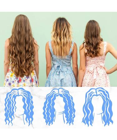 Ceramic Hair Crimper Iron for Instant Beach Waves & Deep Barrel Curls - 3 Barrel Curling Iron 0.59 inch - Valentines Day Gift for Women - Buy Online on GoSupps.com