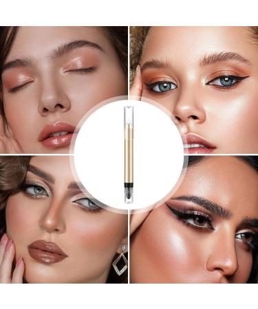 Eye Makeup Eye Shadow Glitter Crayon with Sponge Makeup Head Makeup Pencil Long Lasting Eye Shadow Stick Makeup Tool for Home Travel 01 - Buy Online on GoSupps.com