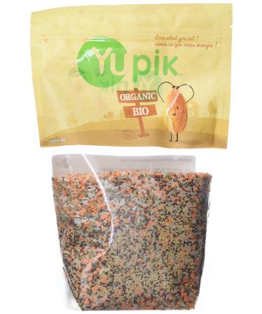 Yupik Organic Quinoa & Bamboo Rice Mix 1 kg 6 Count Non-GMO Kosher Mix of Amaranth Short-Grain Rice Flavored with Bamboo Red Lentils & Red Quinoa Source of Fiber Ideal as Side Dish & Soup 1 kg (Pack of 6)
