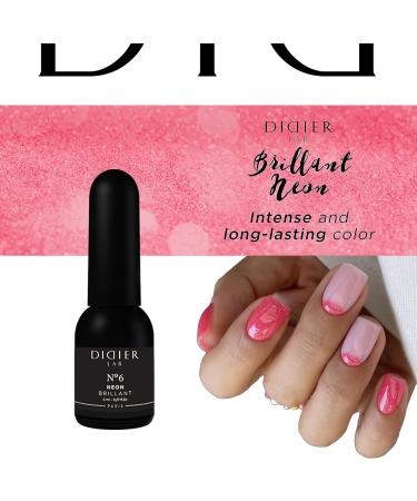 Didier Lab - Premium UV Gel Nail Polish - Brillant Neon No6- Gel Nail Varnish - Nail Art - Long-Lasting High Gloss Wear - Gel Nail Polish - Gel Nails - Glitter Gel Nail Polish - Rich Pigment - 8ml - Buy Online on GoSupps.com