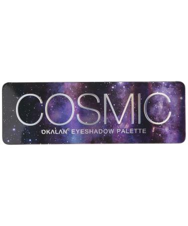 Cosmic Eye Shadow Palette - Vibrant Metallic Shades for Stunning Eye Looks | Shimmery Eyeshadow for All Skin Tones - Buy Online on GoSupps.com