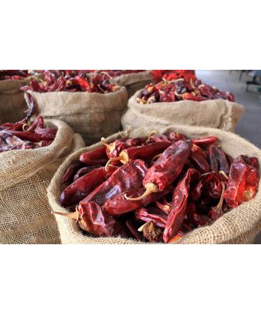 Dried Hatch New Mexico Chile Pepper Red Chili Pods. 4 oz (113 g) and 1 lb (434 g). (4 oz (113 g)) - Buy Online on GoSupps.com