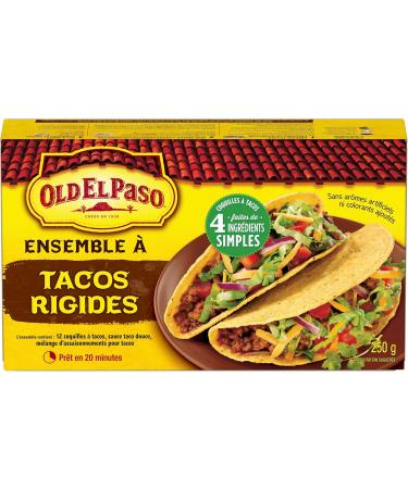 Old El Paso Hard Taco Dinner Kit 12 Count 250 Gram Hard Taco 250 - Buy Online on GoSupps.com