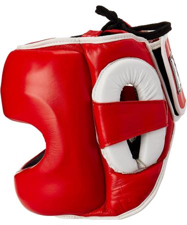 Ringside Deluxe Face Saver Boxing Headgear - Large-X-Large - Red - Buy Online on GoSupps.com