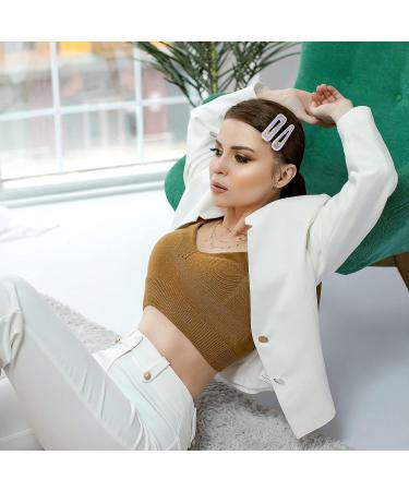Cptots 12 PCS Alligator Hair Clips for Women - Sparkle Resin Decorative Clips - Style01 - Buy Online on GoSupps.com