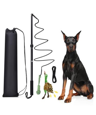 KOXXUD irritable lack dogs big dogs professional charm for small dogs medium -sized dog Martin R tter for ultimate fun & physical utilization (cable balls + duck)