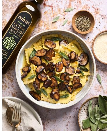 Premium Mina Extra Virgin Olive Oil - New Harvest, Low Acidity, Polyphenol Rich, 500ml - Buy Online on GoSupps.com