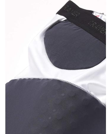 Cramer Hurricane 5 Pad Football Girdle - XX-Large White | Breathable Football Gear with Thigh Hip & Tailbone Pads for Ultimate Protection - Buy Online on GoSupps.com