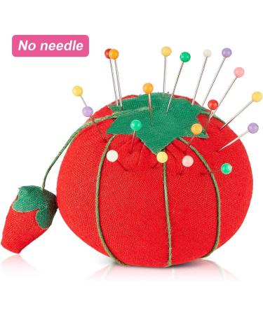 Tomato Pin Cushion Set for Sewing Needle Holder - 6 Pieces, Foam Padded - DIY Handcraft Tool - Various Sizes Included - Buy Online on GoSupps.com