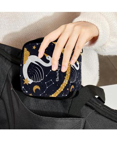 GIAPB Period Bag - Sanitary Napkin Storage & Makeup Pouch (Animal & Constellation Color) - Buy Online on GoSupps.com