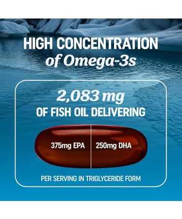Omega 3 6 9 + Turmeric Curcumin Supplement | EPA & DHA Fish Oil + Turmeric Curcuma | Mobility Cognitive & Heart Health Support | Triple Omega with Curcumin Supplements | Non-GMO | 60 Softgels - Buy Online on GoSupps.com