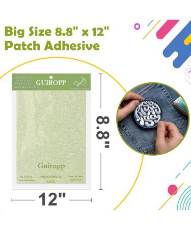 Patch Magic Adhesive Kit - Freestyle Double-Sided Patch Adhesive for Boy/Girl Scouts - 1-Pack for Decals on Fabric, Clothes, Hats, Bags, Jeans - Buy Online on GoSupps.com