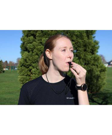 MistWorks Sports Whistle with Lanyard - Loud & Crisp Bulk Plastic Whistles for Teachers, Coaches, Lifeguards & Referees - Emergency Safety Supplies - Buy Online on GoSupps.com