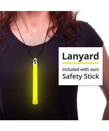 Industrial Grade Yellow Glow Sticks - 12 Hour Illumination Emergency Safety Lights 12 Pack - Buy Online on GoSupps.com