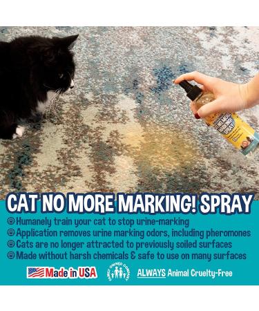 Bodhi Dog Cat No More Marking Spray 8oz - Stops Indoor & Outdoor Urine Marking | Removes Odors | Safe for Cats | Made in USA - Buy Online on GoSupps.com