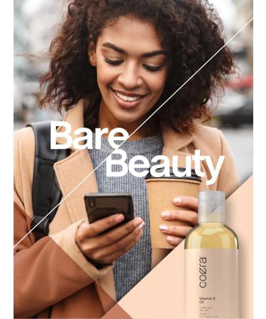 Vitamin E Oil 20 000 IU - Moisturizing & Hydrating | 16 fl oz for Skin Face Hands & Body | Paraben SLS & Fragrance Free - Buy Online on GoSupps.com