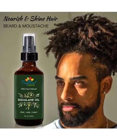 100% Pure Squalane Oil - Vegan Moisturizing Serum for Face Body Hair & Nails (4oz / 118mL) - Plant-Derived Skincare Solution - Buy Online on GoSupps.com