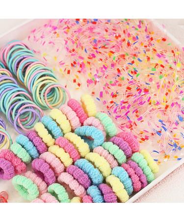 Buy Inskids 695-Piece Hair Clips Set - Perfect Hair Jewelry Gift for Girls | Flower Hairpins & Elastic Hair Ties - International Shipping Available - Buy Online on GoSupps.com