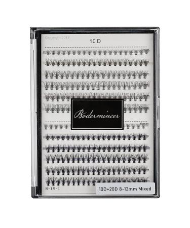 10D /20D Mixed C Curl Natural False Eyelash Extension | 0.07mm /0.10mm | Soft Individual Lashes | 8-20mm Mixed Sizes - Buy Online on GoSupps.com