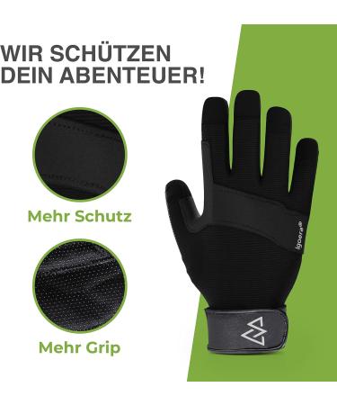 Igoera Climbing Gloves - Premium Grip & Protection for Climbing & Bouldering | Unisex XL - High Quality Robust Seams - Buy Online on GoSupps.com