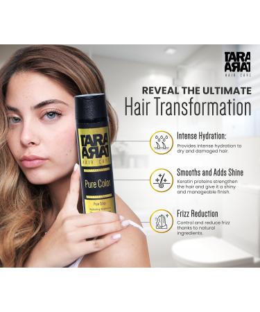 Pure Color Hydrating Shampoo for Color Treated Hair | Sulfate Free Moisturizer | Intense Hydration & Frizz Control - 300ml | Buy Internationally - Buy Online on GoSupps.com
