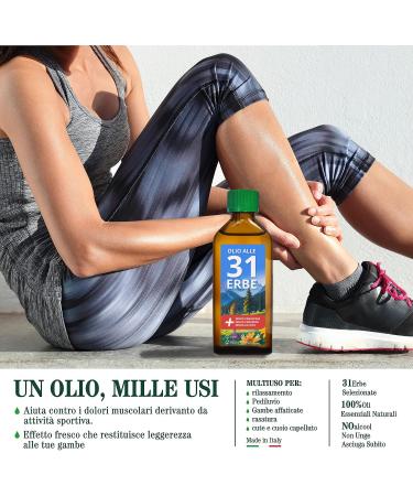  Rebeca Shop Oil 31 BALSAMICO with 31 Natural Herbs ARTICOLAR Raphreur 100 ml - Buy Online on GoSupps.com