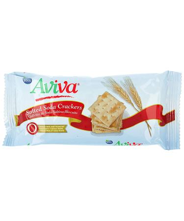 Aviva Saltines Soda Crackers Family Size - Individually Wrapped Fresh Packs - 1.06 oz - 1 Bucket - Buy Online on GoSupps.com