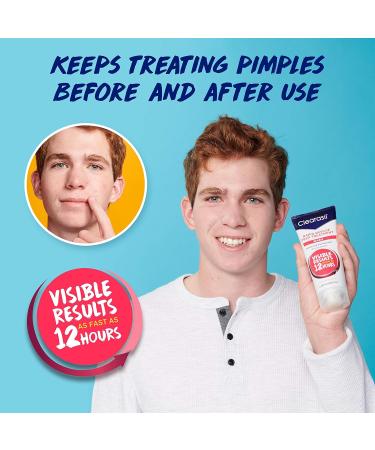 Clearasil Rapid Rescue Deep Treatment Acne Face Wash Maximum Strenght with 2% Salicylic Acid Acne Medication Acne Facial Cleanser 6.78 fl oz (Pack of 3) - Buy Online on GoSupps.com