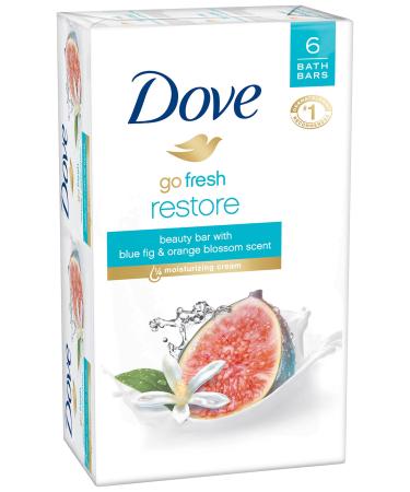 Dove go fresh Beauty Bar  Restore 4 oz  6 Bar