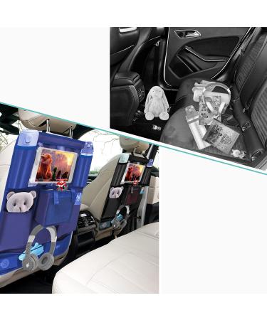 Toniebox Car Organiser with Tablet Holder - Seat Back Cover for Kids' Car Accessories - Blue, 1 Piece - Buy Online on GoSupps.com