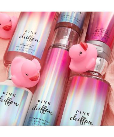 Bath & Body Works Pink Chiffon Body Lotion 8oz - Hydrating Pink Chiffon Body Lotion - Buy Online on GoSupps.com