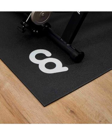 Bicycle Trainer Spin Bike Floor Mat | 91.4 x 213.4 cm Indoor Cycle Gym Flooring for Ultimate Training Experience - Buy Online on GoSupps.com