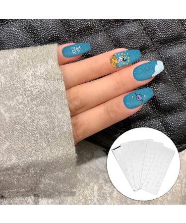 6th Nail Transmission Template & Dance Plate - Stainless Steel Nail Art Design Kit DIY Stencils Scraper & Stamper for Beautiful Manicures - Buy Online on GoSupps.com