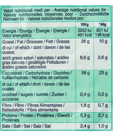  Italian Gourmet E.R. Scotti Si Rice with Rice Snack Pizza Flavor Lactose Free Snack 40g Milk Protein Free Palm Oil Free - Buy Online on GoSupps.com