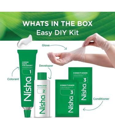 Nisha Cream Hair Color 150 ml Flame Red - 5.07 Fl Oz - Buy Online on GoSupps.com