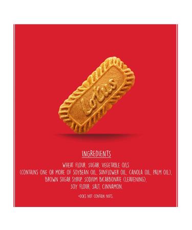 Lotus Biscoff Caramelized Biscuit Cookies - 64 Vegan Cookies (2 Packs of 32) - Buy Online on GoSupps.com