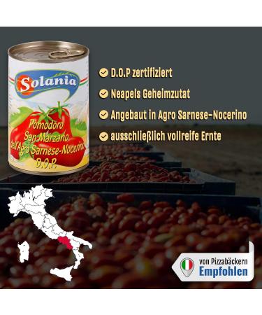 Delicret Pizza Kit Naples Grande | Authentic 10x1kg Caputo Pizzamehl 2x1kg Semola 100g Yeast & 12x400g San Marzano Tomatoes for Perfect Pizza - Buy Online on GoSupps.com